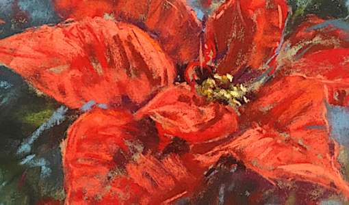 After Work: Weihnachtstern in Pastell