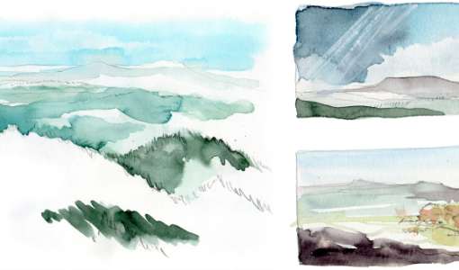 After Work - Kursreihe: Landschaften, Wind & Wetter sketchen – trocken und nass
