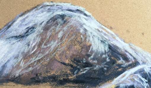 After Work: Steine und Felsen in Pastell
