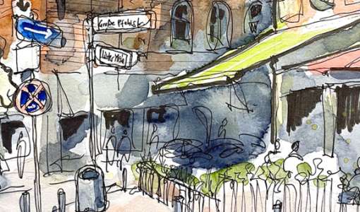 After Work: Urbane Staffage im Urban Sketching
